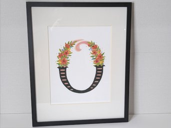 Decorative Wall Art With Letter O