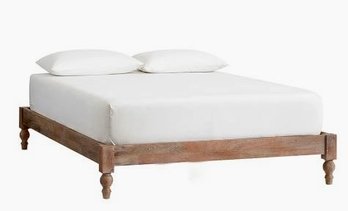 Pottery Barn Astoria Reclaimed Wood Full Size Platform Bed