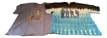 Liquid Blue Grateful Dead And The Doors Shirts XXL