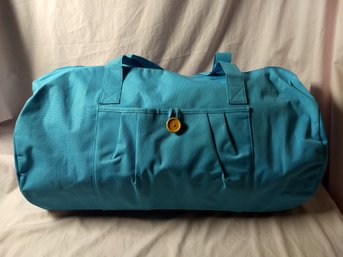 Large Turquoise Duffle Bag