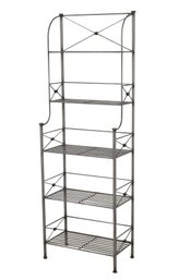 Five Shelf Iron Baker's Rack