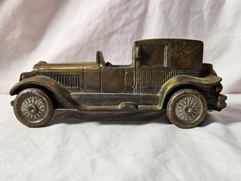 Vintage Banthrico, Inc Die Cast Car Bank 1927 Lincoln Brougham
