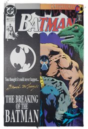 Batman #316 Signed By Frank McLaughlin NM  COMIC BOOK