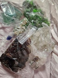 Assortment Of Beach Glass Suitable For Crafting