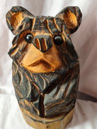 Cute Hand Carved Bear