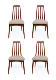 Benny Linden Teak Dining Chairs - Set Of 4
