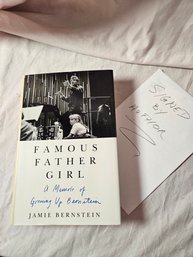 Famous Father Girl By Jamie Bernstein, Signed By The Author