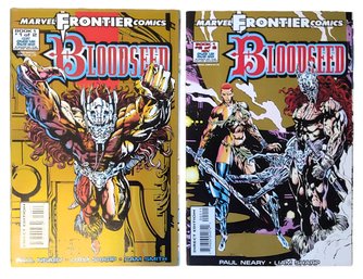 1993 Marvel Frontier Comics Complete Set #1 & 2 BLOODSEED