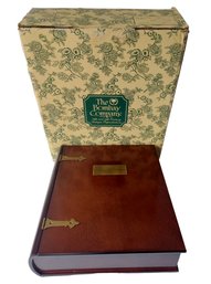 The Bombay Company Mahogany Memory Keepsake Box With Original Packaging
