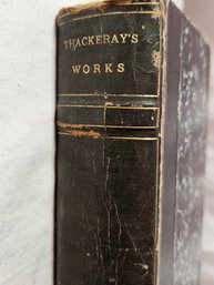 Book On Thackeray's Complete Works - Paris Sketch Book 1882