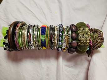 Lot 2 - Assortment Of Bracelets