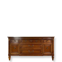 Thomasville Buffet With Segmented Drawer And Ample Storage