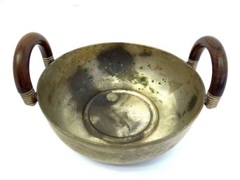 Silverplate On Brass EPNS Serving Bowl