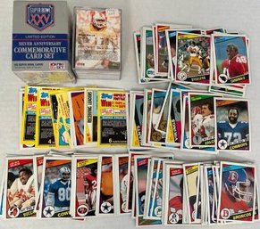 Packs Of Football Cards: Sealed Super Bowl XXV, 1994 Set Team NFL Draft Picks, Topps 1984 Set