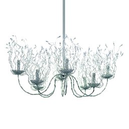 An Ethereal Brand Van Egmond Candles And Spirits Chandelier - Oval - Retail $ 17,700
