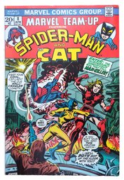 1973 Marvel Team-Up #8 - FEATURING SPIDER-MAN AND THE CAT
