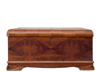 Dillingham Cedar Chest With Art Deco Scroll Front Legs* Style No. 47645