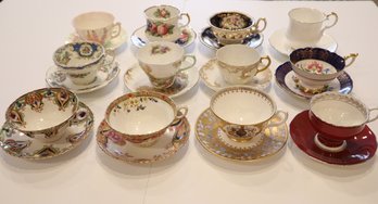 Beautiful Collection Of Teacups & Saucers #4