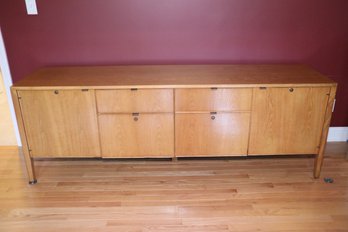 Mid Century Modern Low Consol Cabinet