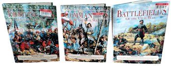 Set Of 3 Rebels & Yankees Hardcover Civil War Books By William C Davis