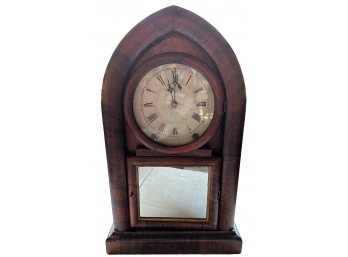 Antique Ansonia Clock Co. Beehive  8 Day & 30 Hour Mantle Clock With Key UNTESTED 19' H X 11.5' W X 5' D