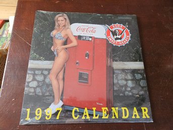 #43 -Vintage 1997 Coca Cola Soda Sweethearts Calendar New Still Shrink Wrapped