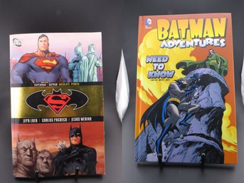 2 DC Comics Graphic Novels- Superman/Batman Vol. 03: Absolute Power And Batman Adventures: Need To Know