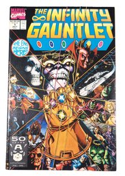 The Infinity Gauntlet # 1 NM 1st Print Signed By George Perez WITH COA