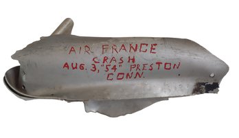 August 3 1954 Piece Of Force Landed In Preston Connecticute Air France Flight 075