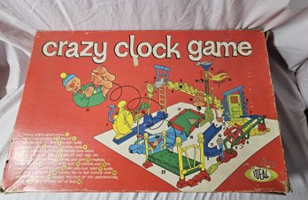 Vintage Crazy Clock Game, Never Used