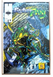Rare 1994 CYBERFROG #1 Hall Of Heroes  First Ethan Van Sciver Work