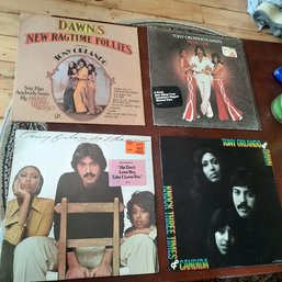 #119 - Lot Of 4 Tony Orlando & Dawn Record Albums Vintage 1970's - All In Good Playable Condition.