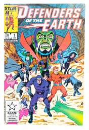 1986 STAR COMICS DEFENDERS OF THE EARTH #1 MARVEL COMICS