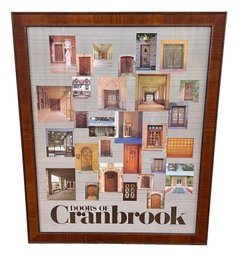 Doors Of Cranbrook Framed Poster By Deborah Westman