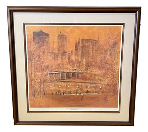 Pat Whipp 'Twilight View' Lithograph 231/250 With COA