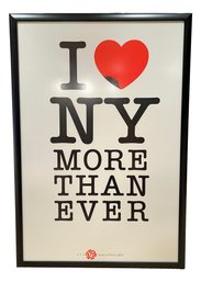 Designed My Milton Glaser I Love NY More Than Ever Poster For School Of Visual Arts