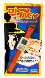 VINTAGE Dick Tracy 2-Way Wrist Watch Walt Disney Co 1990 Playmates Communicator