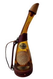 Vintage George Dickel Tennessee Souvenir Powder Horn Whiskey Bottle