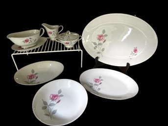 Arlen Fine China Seyei Japan 'ENCHANTMENT' #1564 7 Serving Pieces