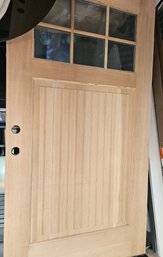 NEW Special Order Craftsman Wood Entry Door