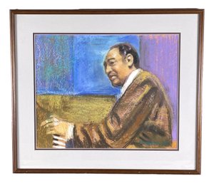 D. L. Roberts '88 Portrait Of Duke Ellington In Pastel