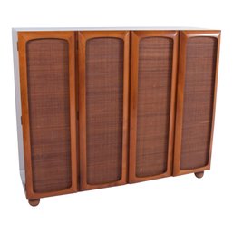 Edmond Spence Walnut 4-Door Storage