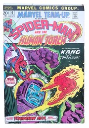 1973 Marvel Team Up #10- Human Torch, Kang The Conqueror App