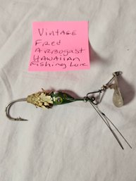 Very Unique Fine - Vintage Fred Arbogast Hawaiian Fishing Lure