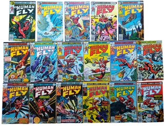 1977-1978 Marvel Comics THE HUMAN FLY  Isuues 3,4,5,6,7,8,9,10,11,12,13,14,15,16,17,18,19