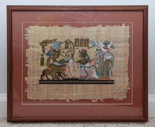 Egyptian Hand-painted Papyrus