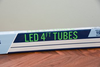 LED 4 Foot Tubes Set Of (2) New In Box