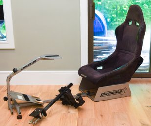 Playseats Brand Game Chair With Monitor Mount And Adjustable Base