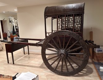 Rare Chinese Ching Style Horse Cart, Shan Xi Province, 19th Century