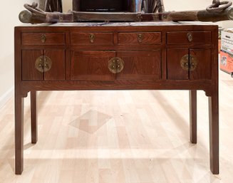 Antique Chinese Solid Wood Drawer Cabinet